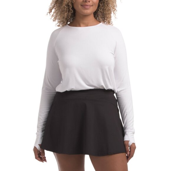 SWING CONTROL White Breathable Long Sleeve Top - Picture 1 of 2